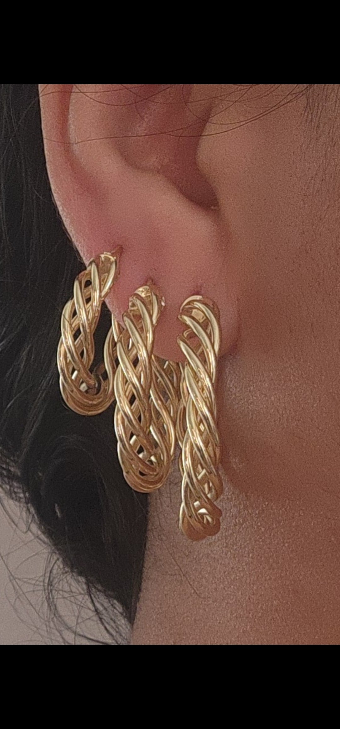 Argollas 10kt